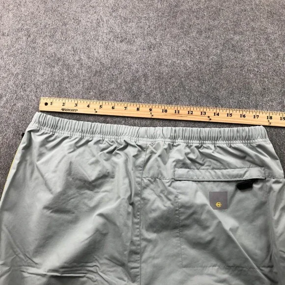 Vintage Nautica Competition Shorts Mens XL Gray Mesh Lined Swim Trunks - Picture 7 of 8